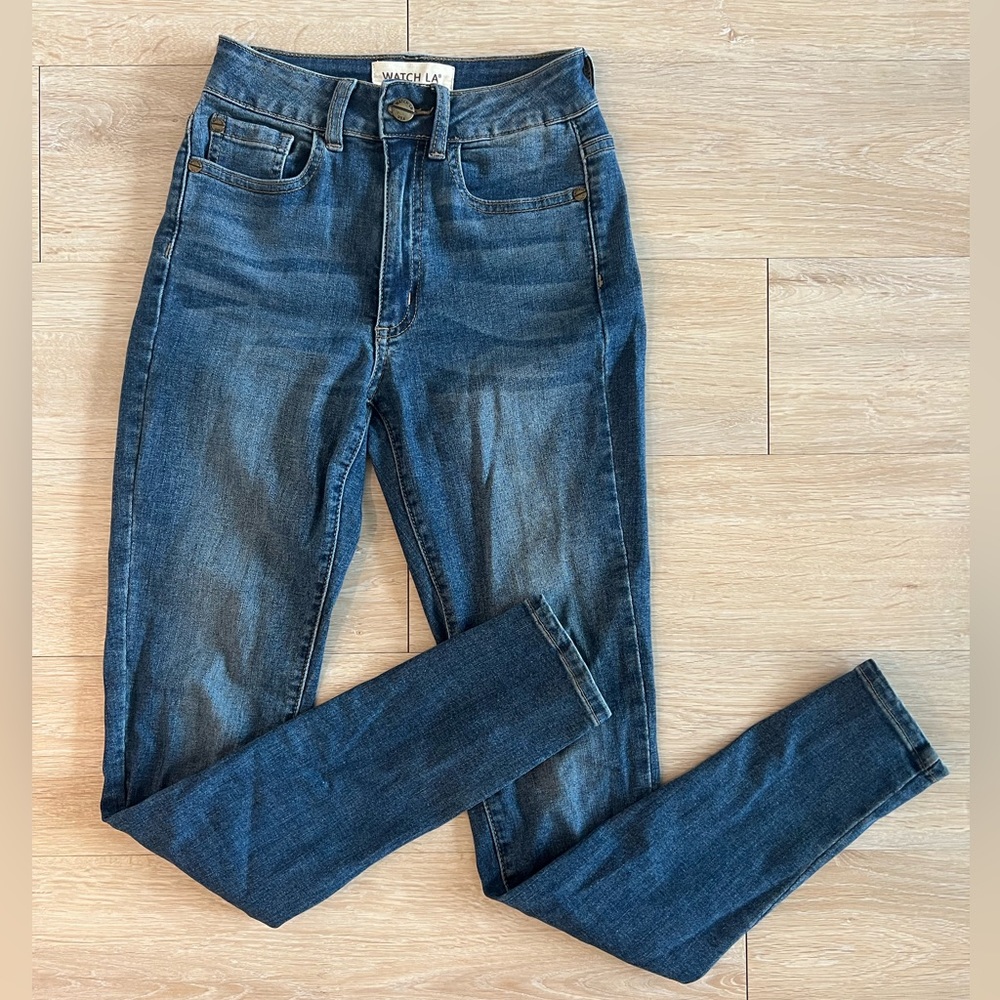 Skinny Blue Jeans